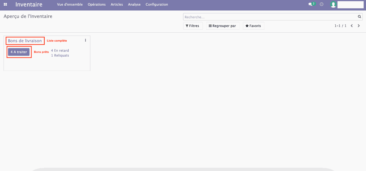 Modifier une commande validée