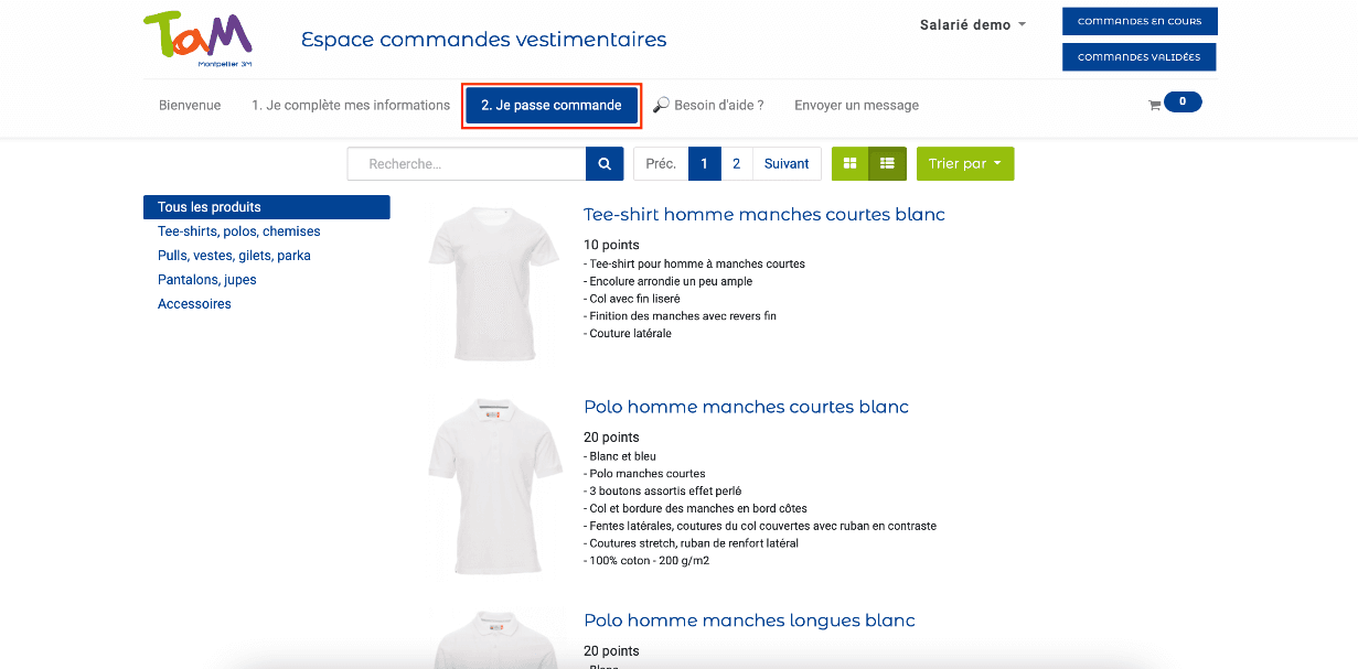 Visualiser les articles